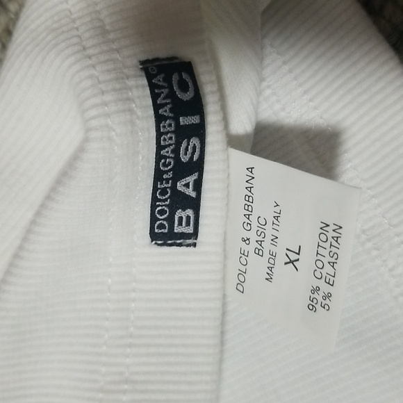 Dolce & Gabbana Basic Crop Top Size XL - Picture 7 of 8